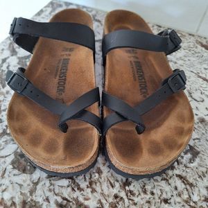 Birkenstock Black  Mayari Flat Sandals Size EU 40